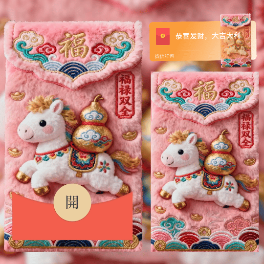 【红包封面】马年红包/didi
