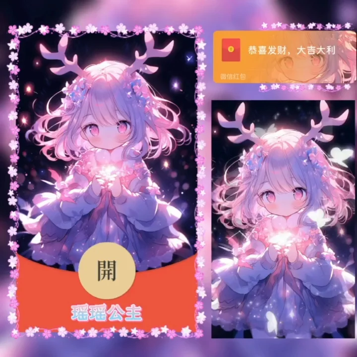 【红包封面】瑶瑶公主/HUI
