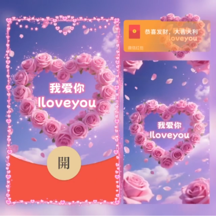 我爱你/SVIP红包封面皮肤