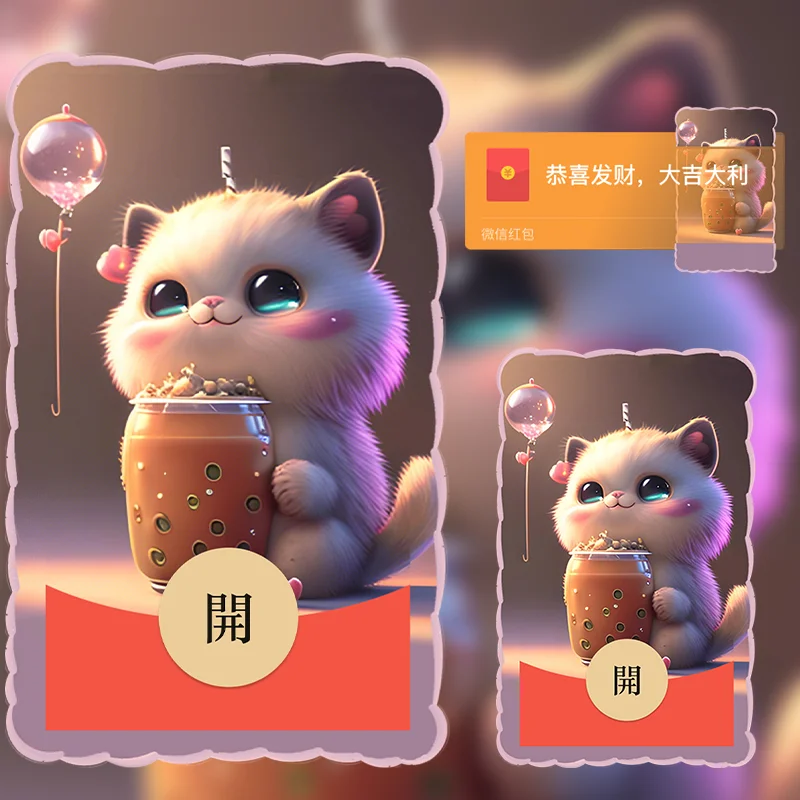 【红包封面】奶茶猫/JJ