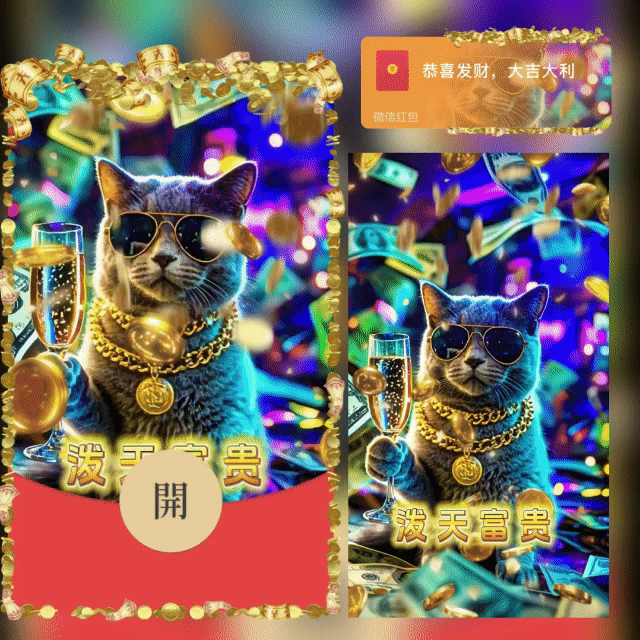 【红包封面】😘泼天富贵/P13