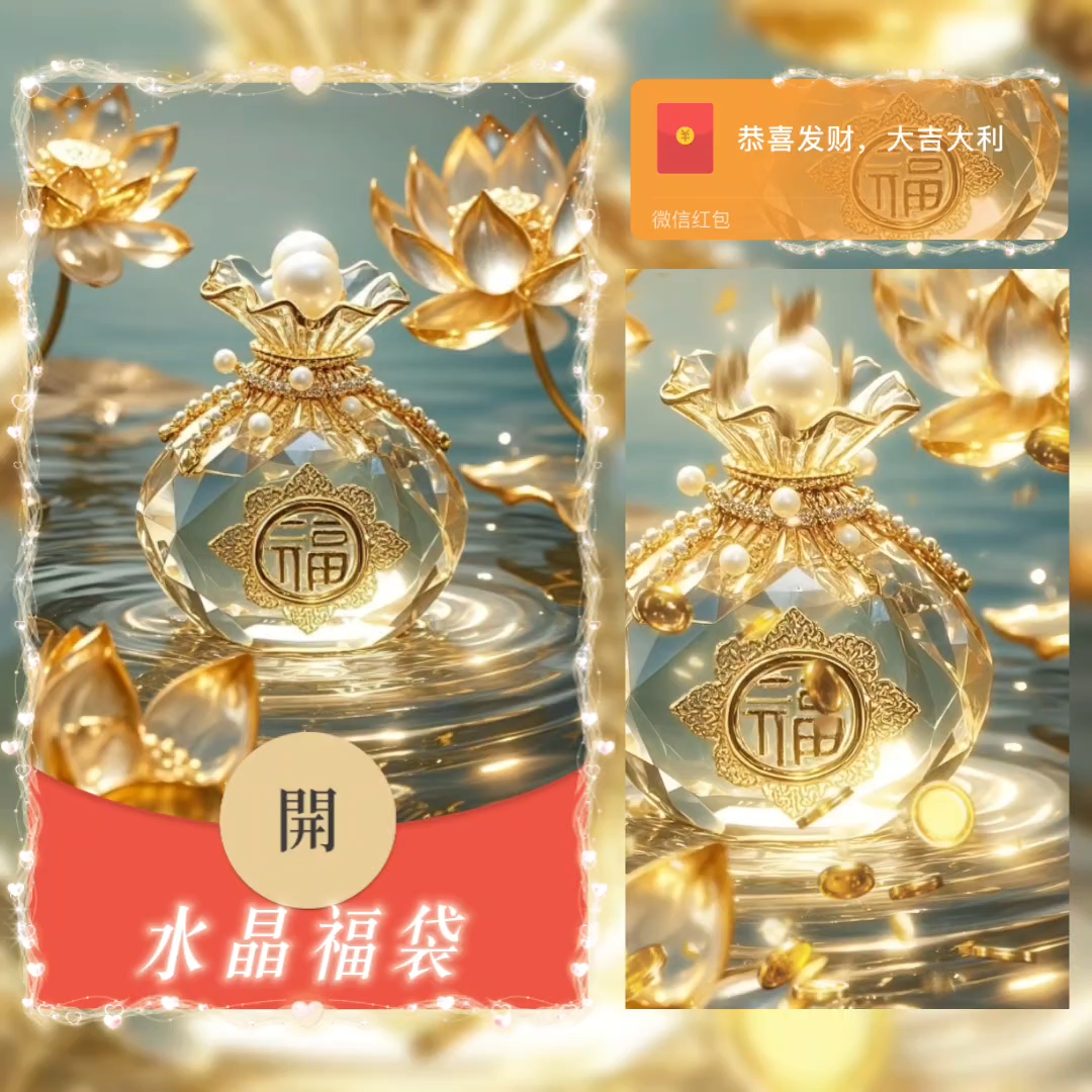 【红包封面】水晶福袋/DIDI