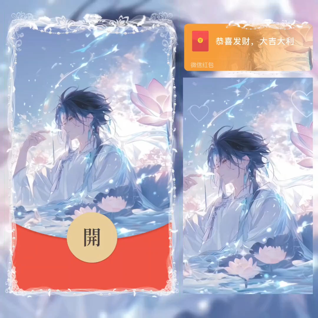 原神/魈/无售后/la红包封面皮肤