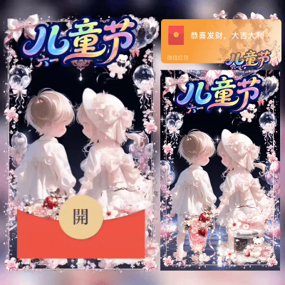 儿童节快乐/SVIP红包封面皮肤