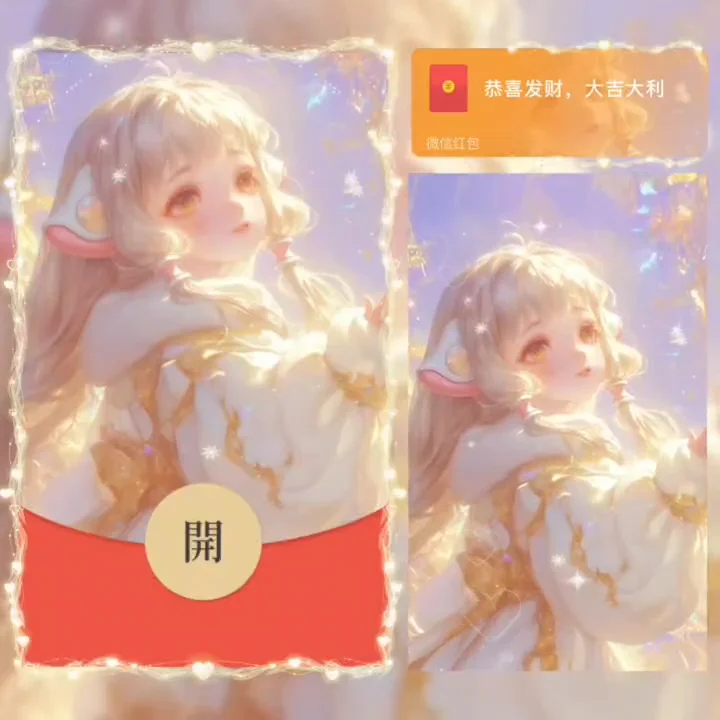 【卡密兑换】微信红包封面『人形电脑天使心/小叽/无售后』官方卡密丨端内兑换丨24小时自助提卡！
