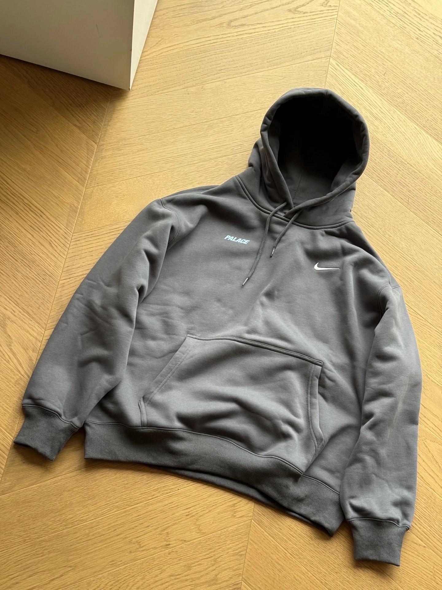 Nike x PALACE Hoodie Sleeveless Long Sleeve Hoodie (Dark Grey)