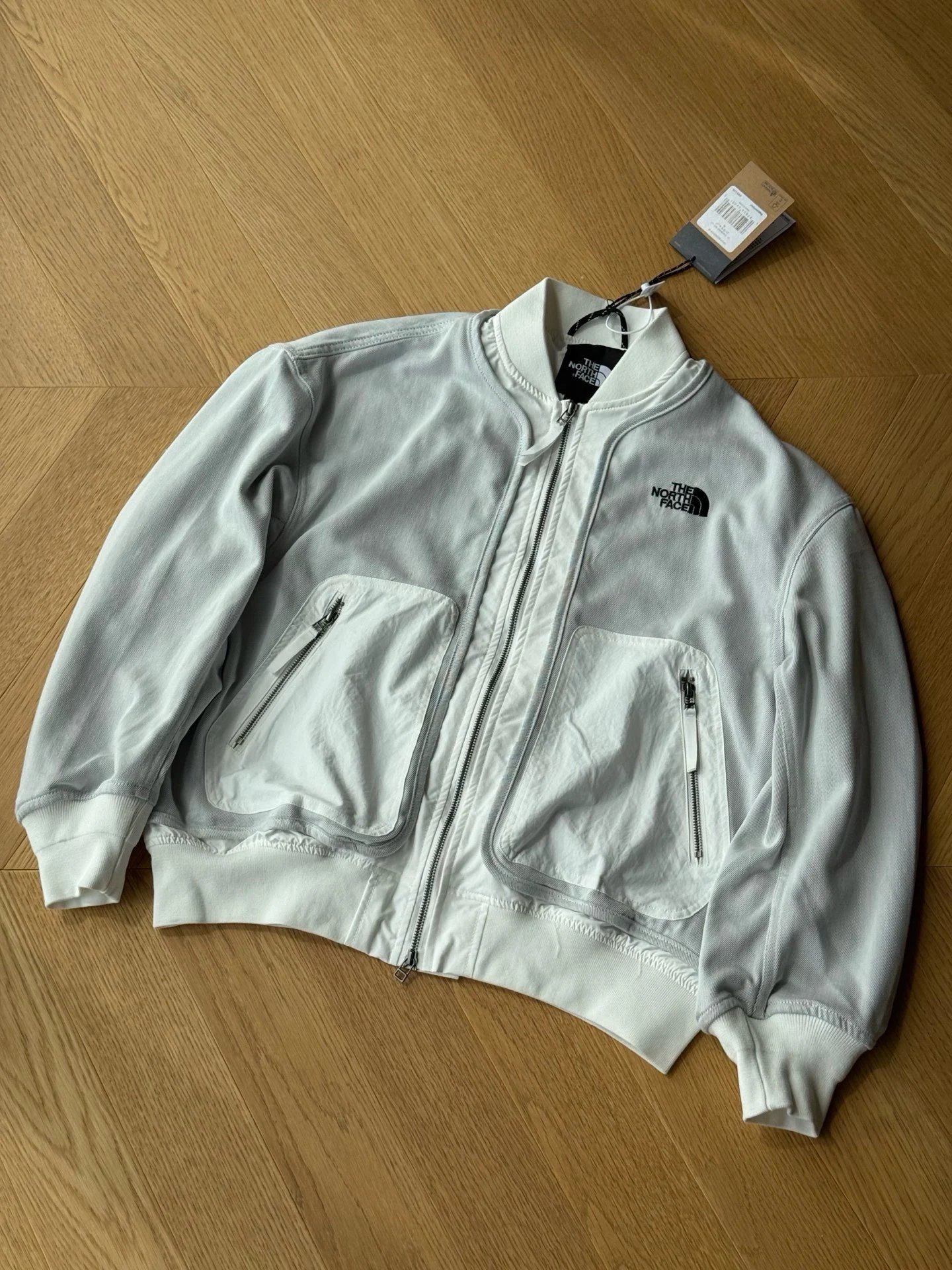 North black label denim fake two pieces (beige)