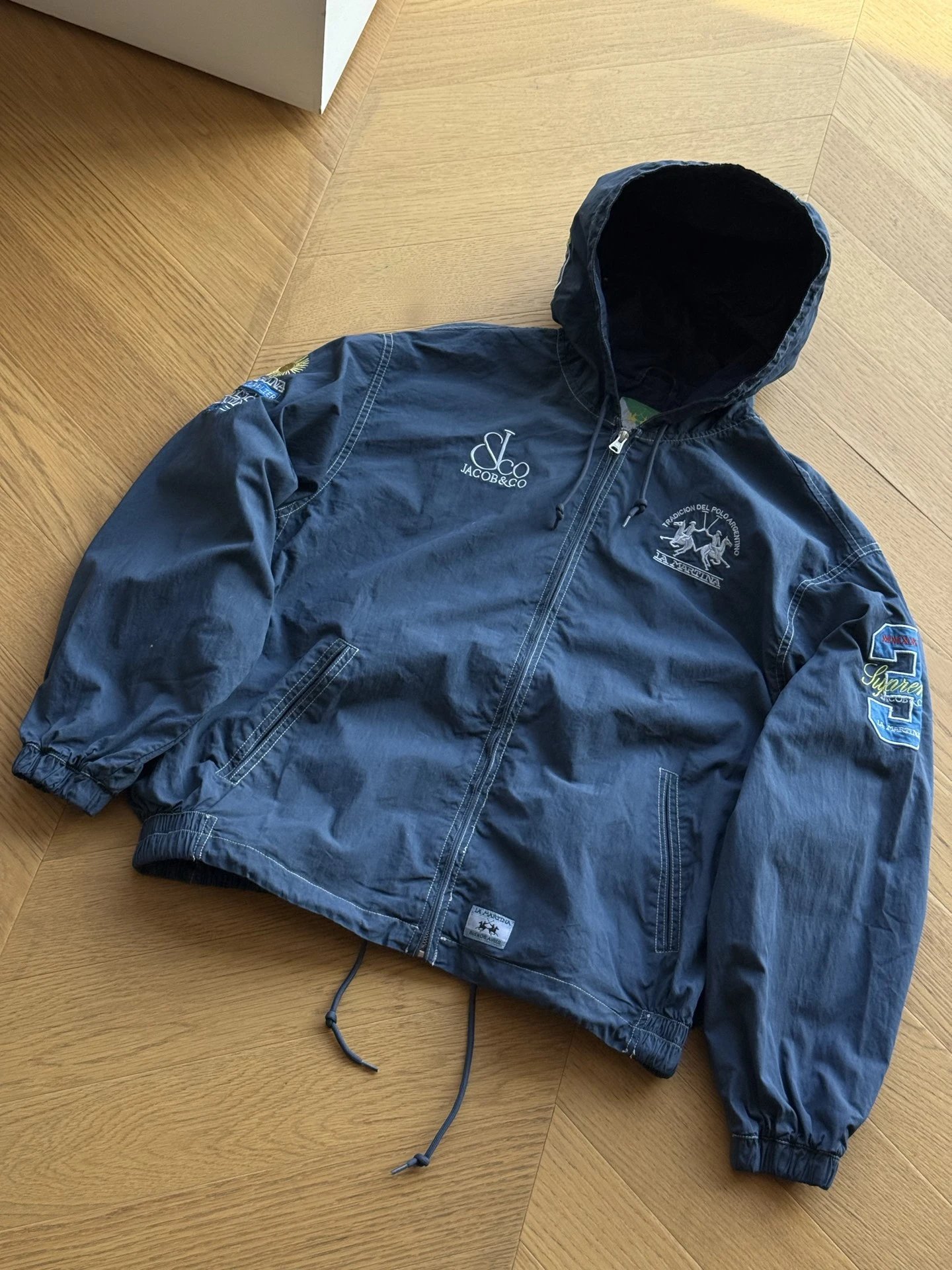 Supreme collaboration lightweight hooded jacket (Tibetan)