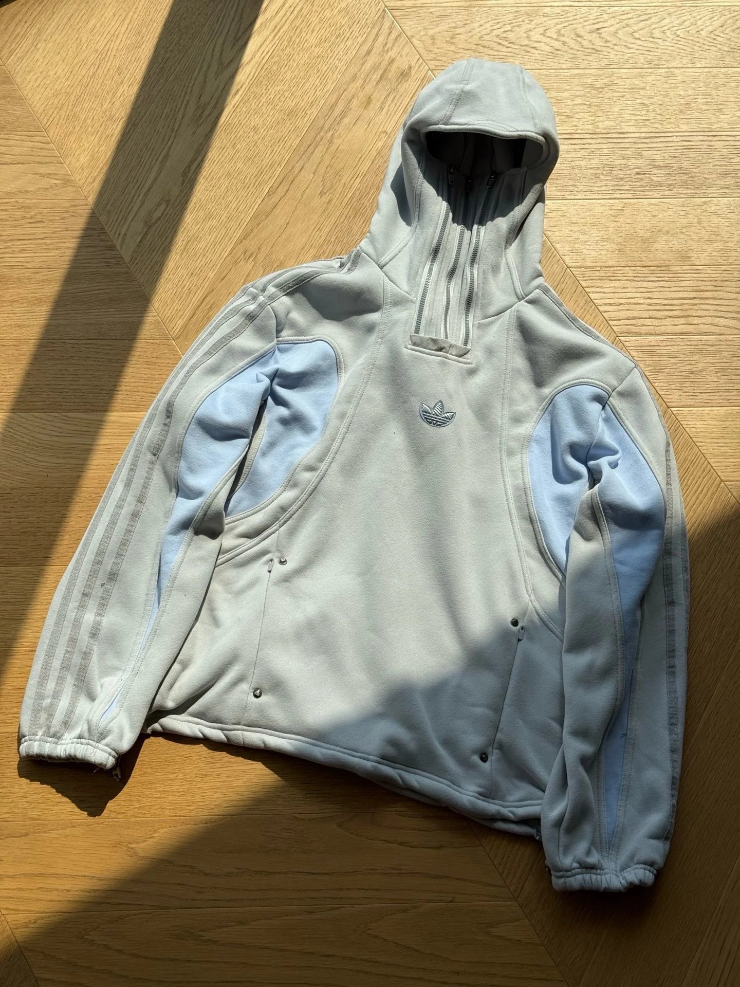 Clover x GALI 3D Pioneer Fleece Hoodie (Haze Grey)