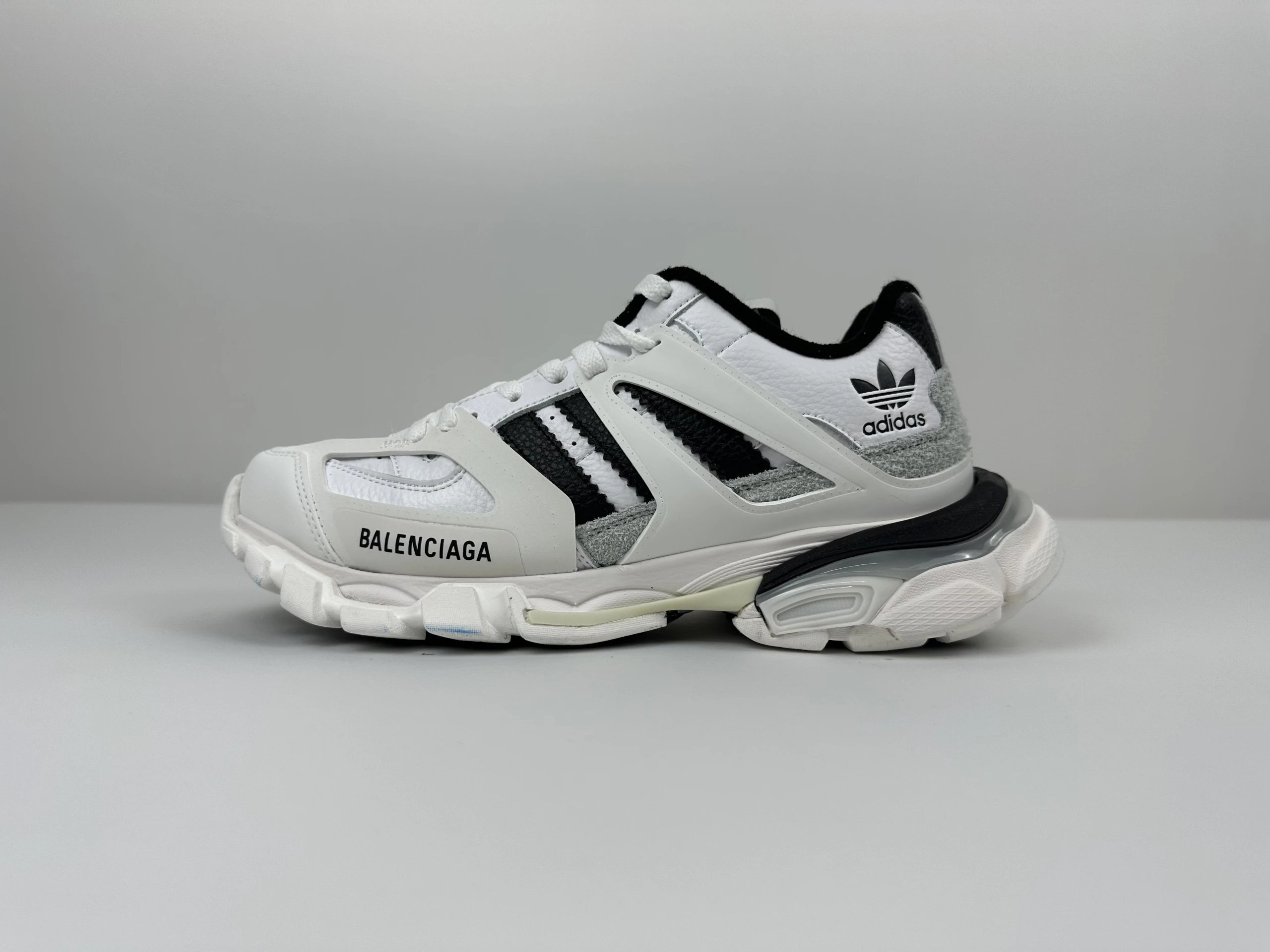 Paris 3.0 Adidas collaboration white and black