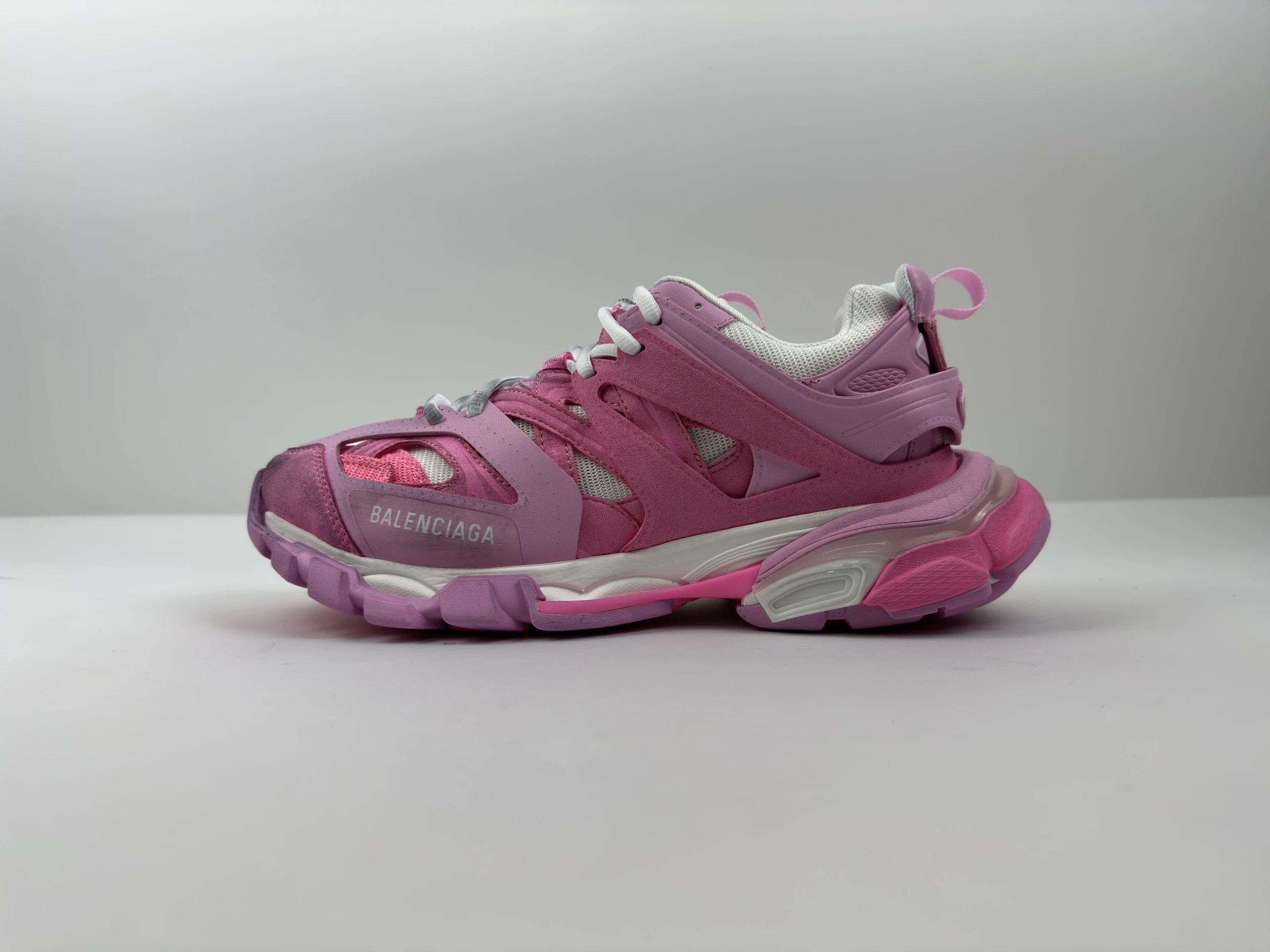 Paris 3.0 single-layer mesh pink and white