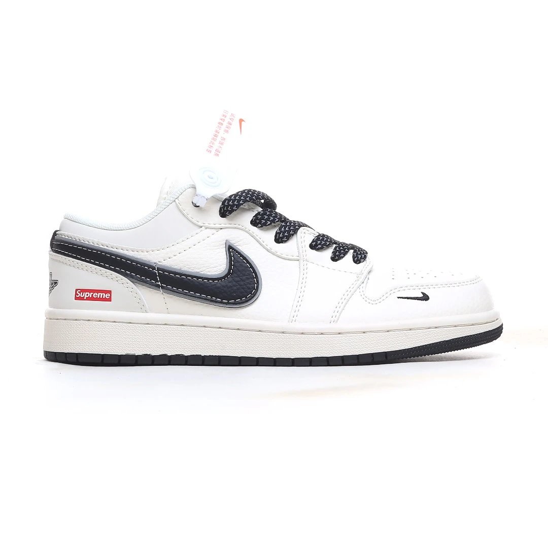 Leather Sneakers Low Midnight Blue - Gallery Image 3 - Detailed View