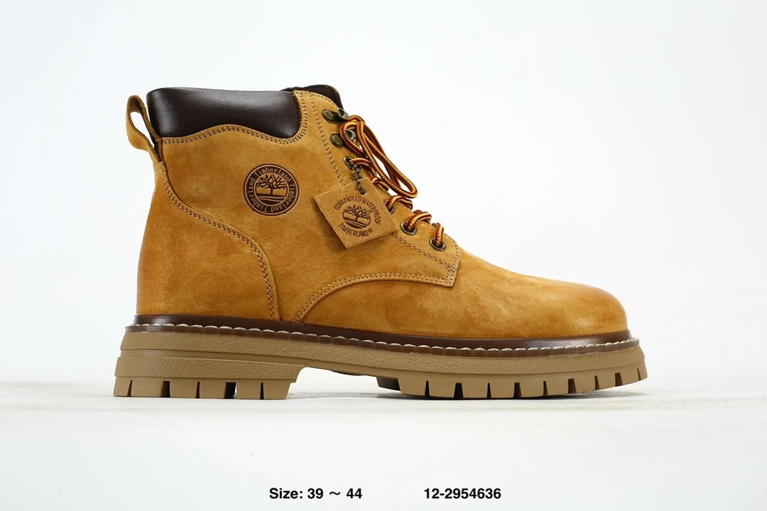 Men's Leather Ankle Boots Amber - Gallery Image 1 - Detailed View