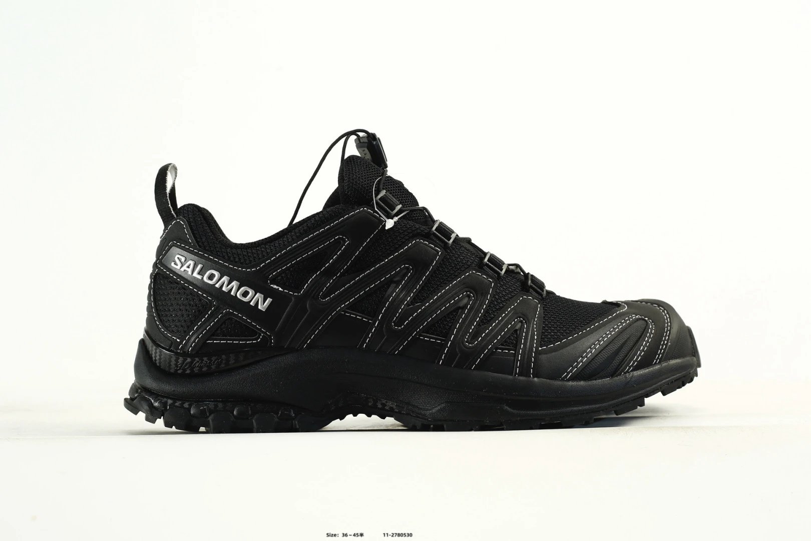 Salomon XA Pro 3D Black Trail Shoes White Logo - Salomon - Cnfans - $41.94