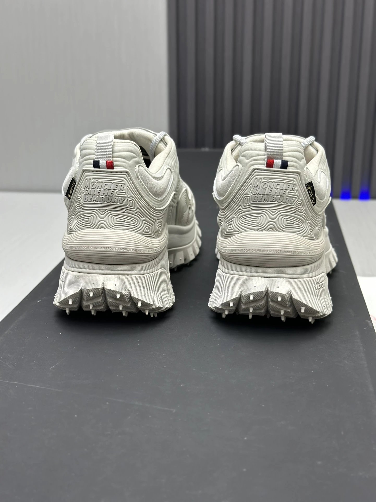 Moncler Trailgrip GTX Hiking Shoes White - Gallery Image 8 - Detailed View