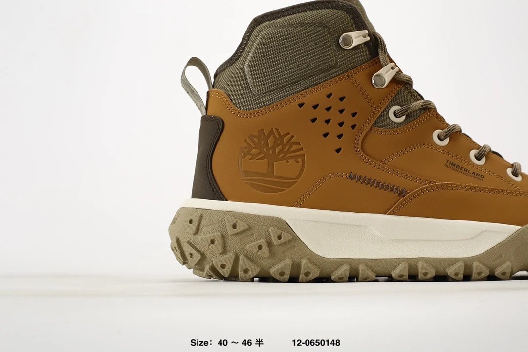 Outdoor Hiking Boots Tan - Gallery Image 3 - Detailed View