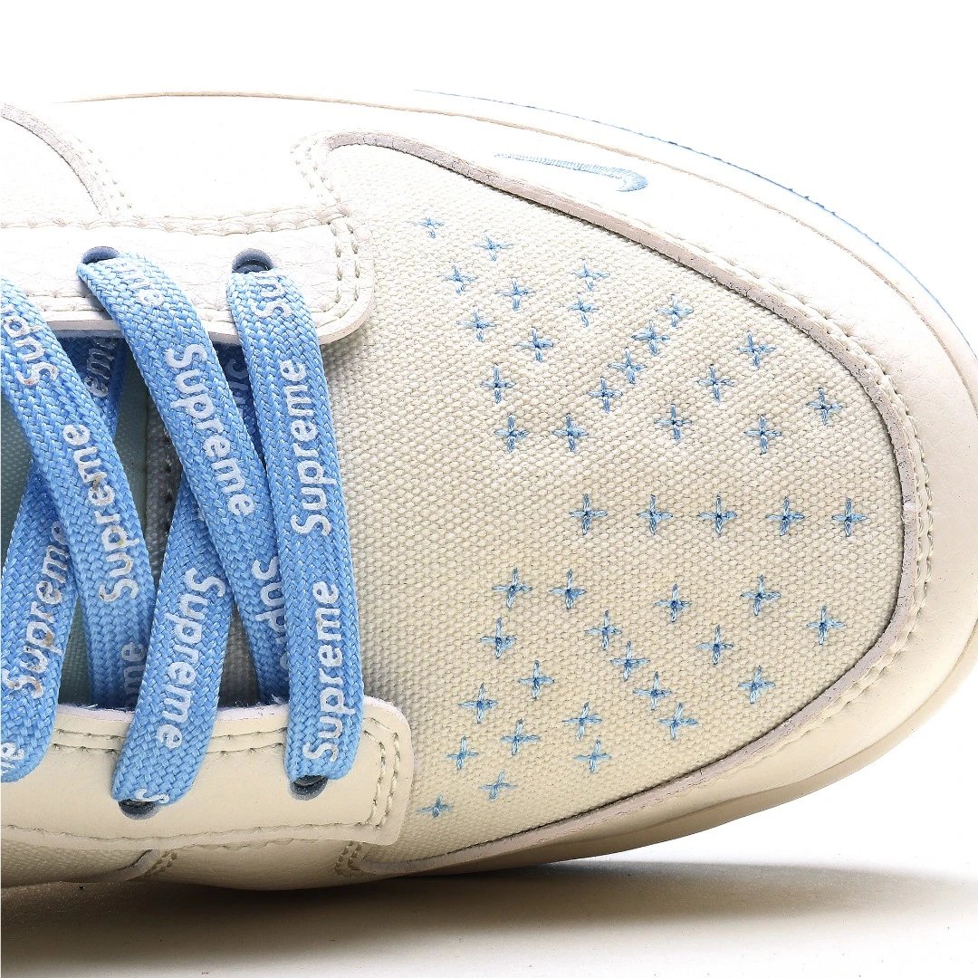 Casual Canvas Sneakers Sky Blue - Gallery Image 9 - Detailed View