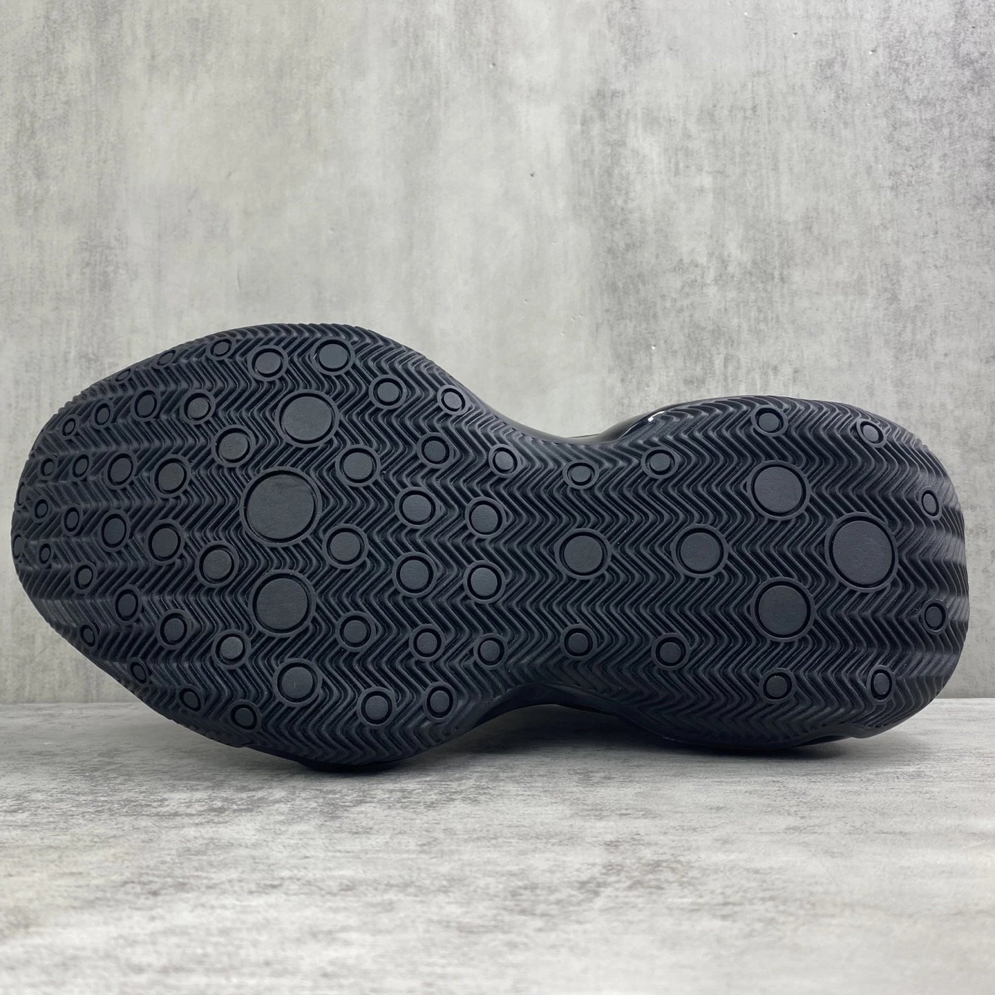 Retro Basketball Zip Sneakers Glossy Jet Black - Gallery Image 8 - Detailed View