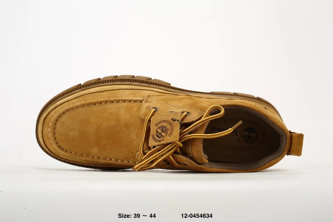 Suede Platform Loafers Amber - Gallery Image 4 - Detailed View