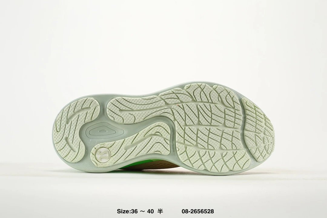 Lululemon Blissfeel Sneakers Pink Green - Gallery Image 6 - Detailed View