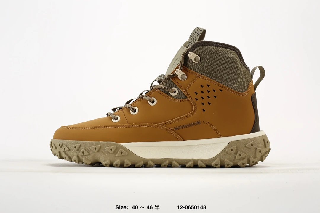 Outdoor Hiking Boots Tan - Gallery Image 4 - Detailed View