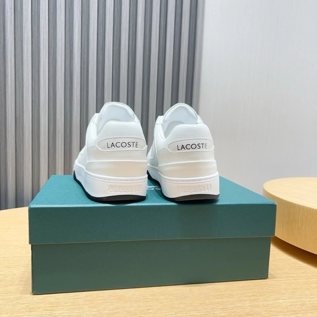 Lacoste Classic White Sneakers - Gallery Image 6 - Detailed View