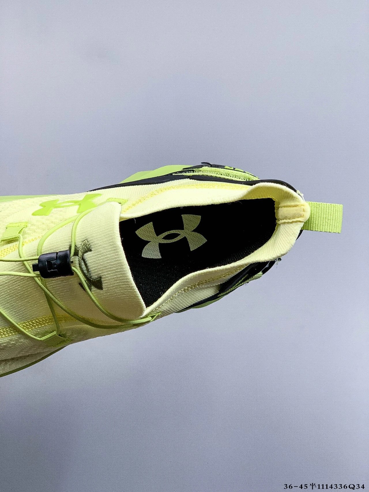 Summer Trail Running Sneakers Lime Green - Gallery Image 4 - Detailed View