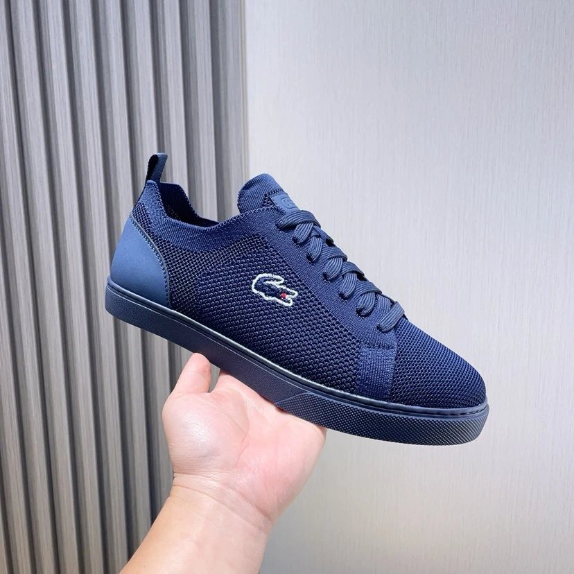 Lacoste Classic Sneakers Navy - Gallery Image 1 - Detailed View