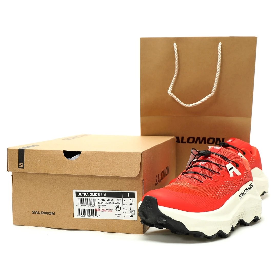 Trail Running Shoes Scarlet - Gallery Image 9 - Detailed View