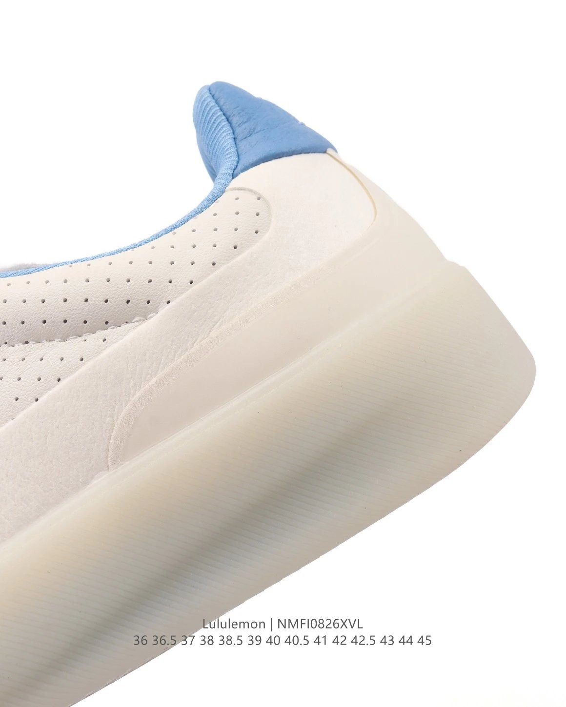 Lululemon Cityverse Low Sneakers White Blue - Gallery Image 9 - Detailed View