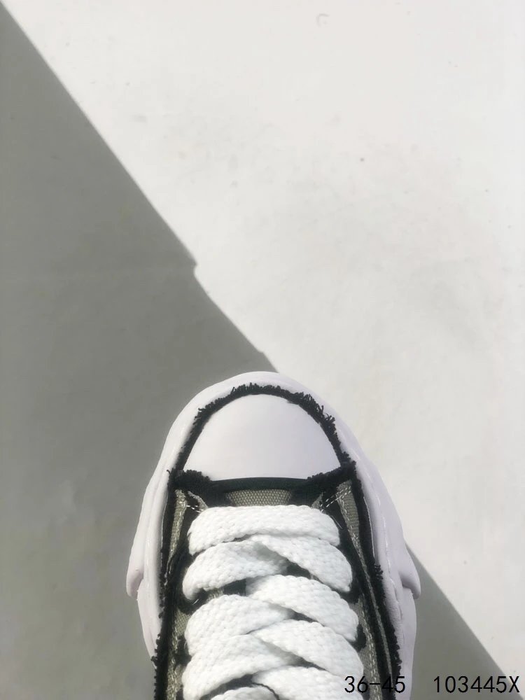 Maison Mihara Yasuhiro MMY Shell Sneakers Gray - Gallery Image 8 - Detailed View