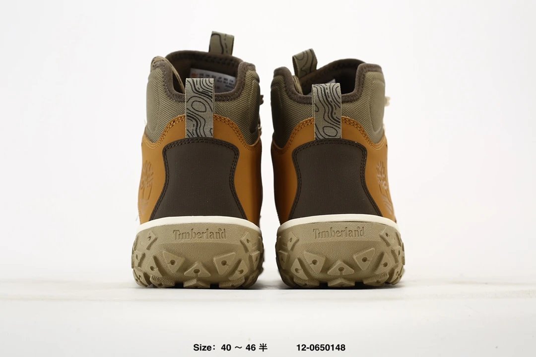 Outdoor Hiking Boots Tan - Gallery Image 8 - Detailed View