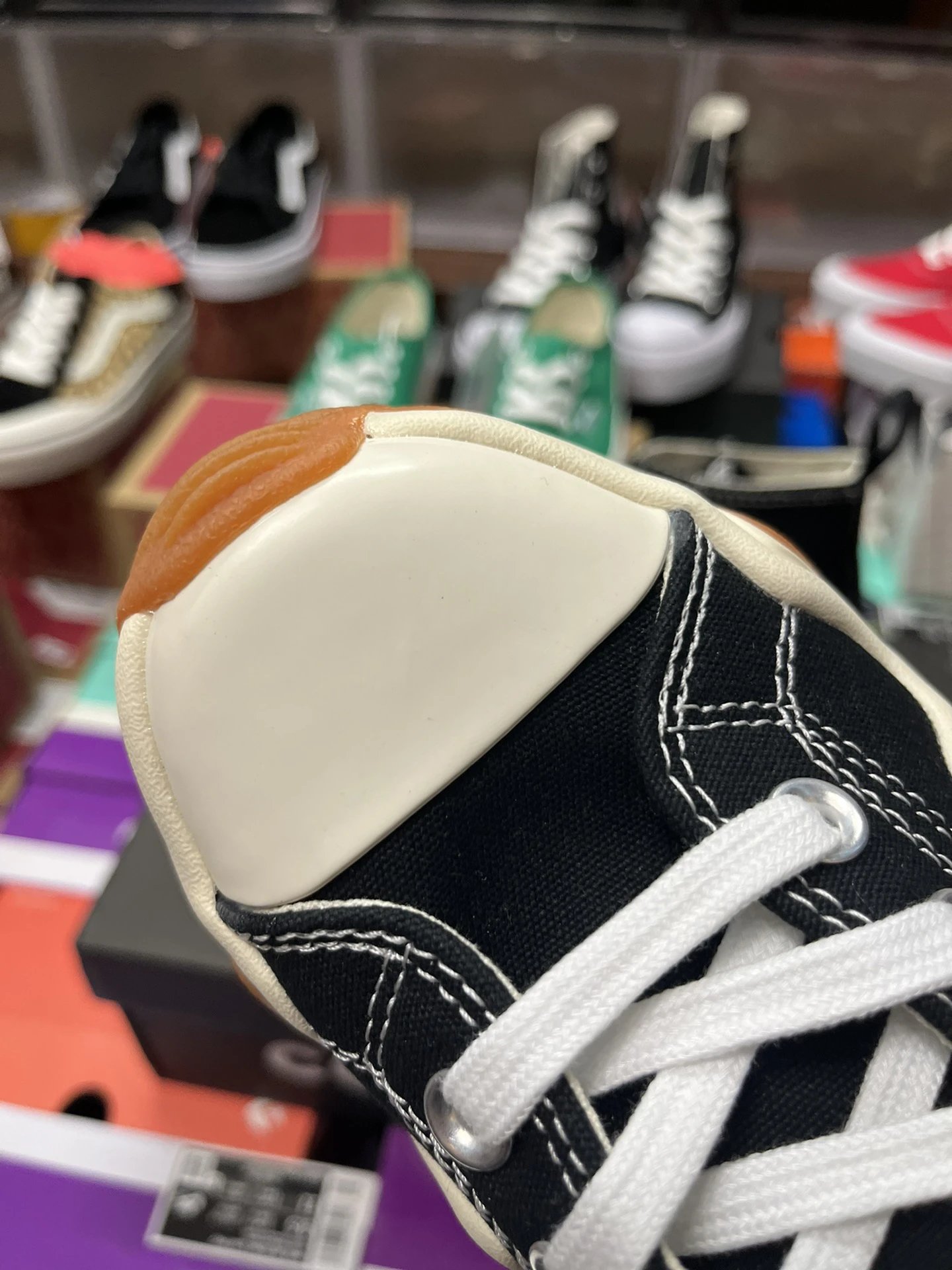 Run Star Motion High Top Chunky Sneakers Ebony Black - Gallery Image 6 - Detailed View