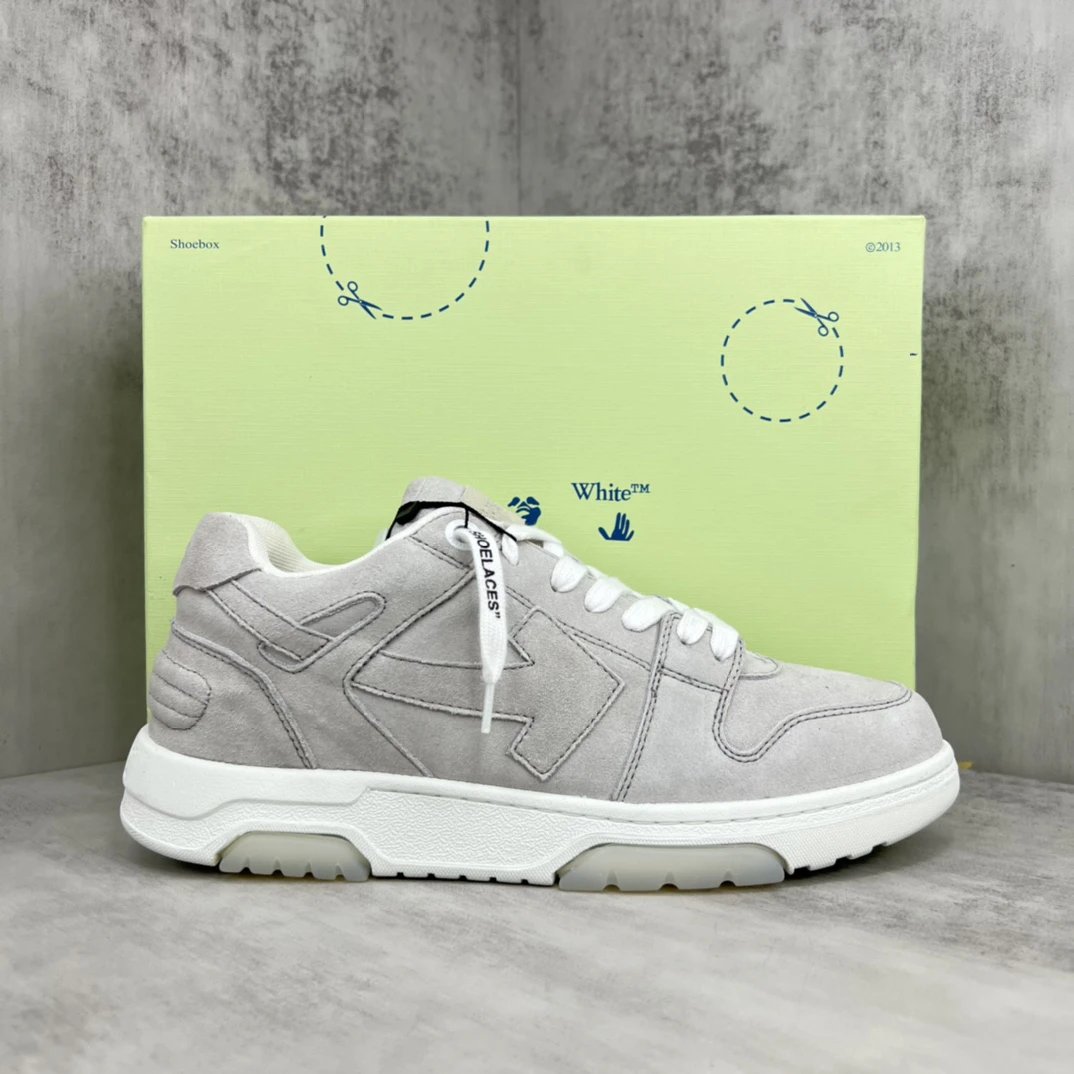 Retro Low Top Suede Sneakers Breathable Dove Grey - Gallery Image 1 - Detailed View