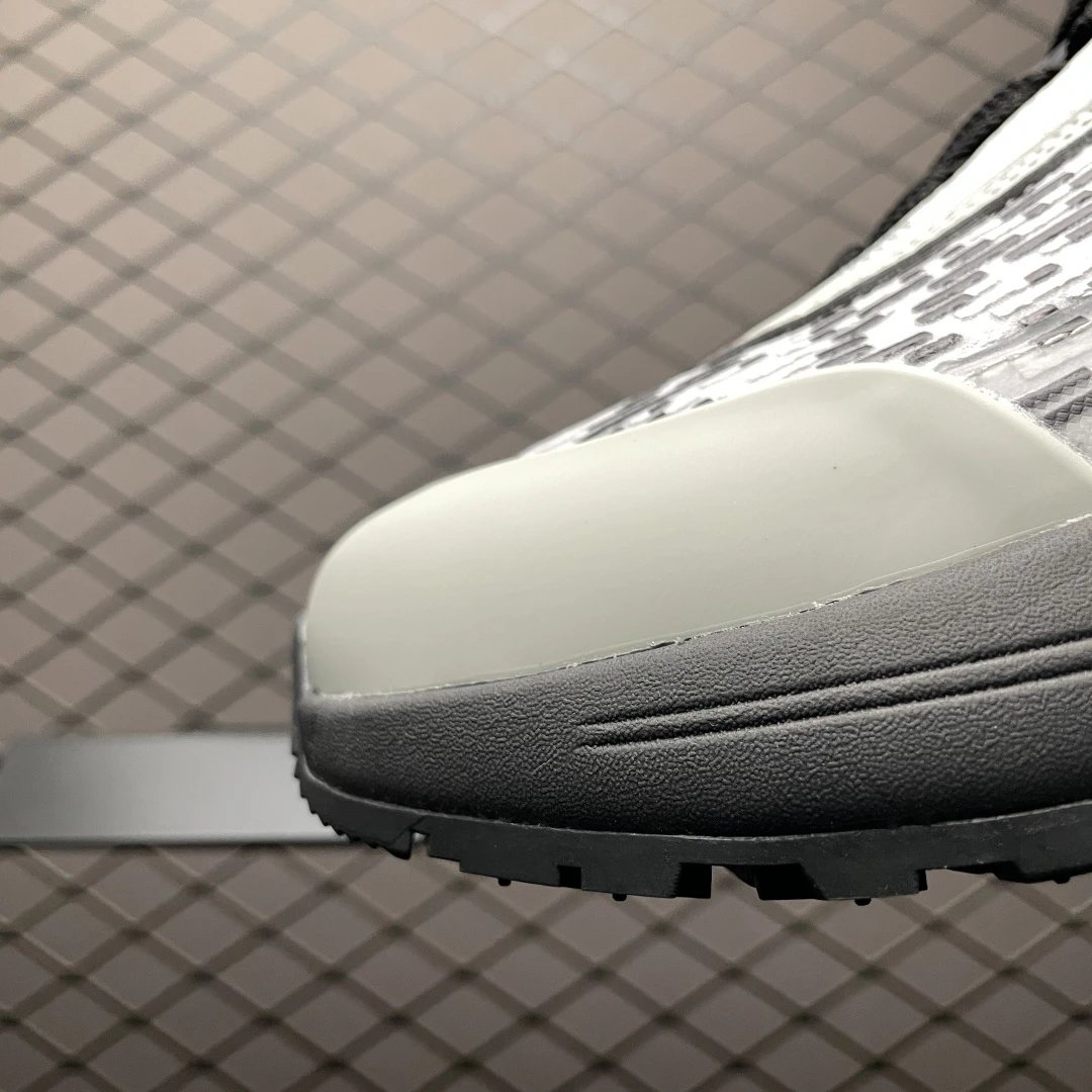 Panelled Mesh Outdoor Sneakers Slate - Gallery Image 6 - Detailed View