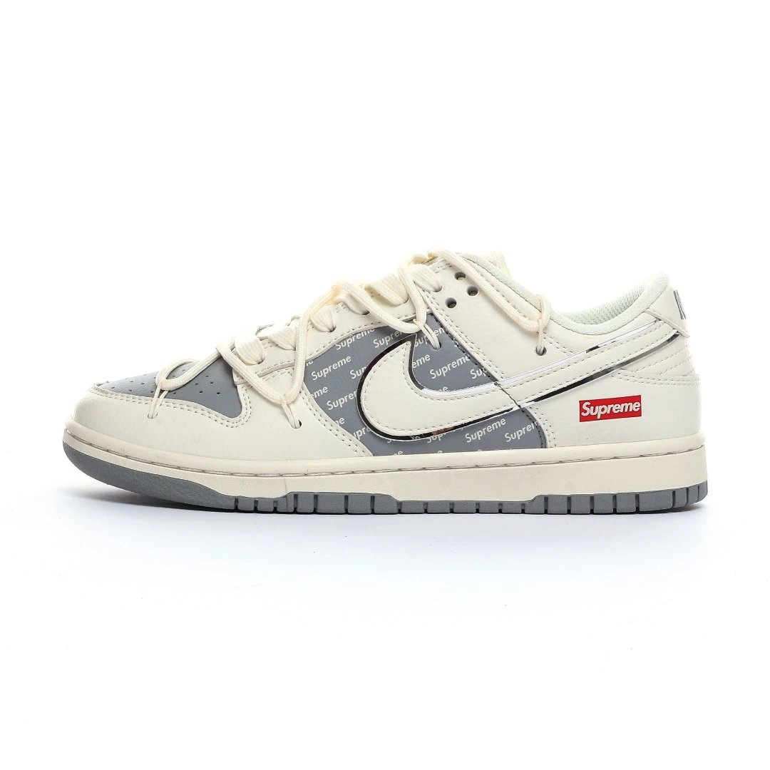 Low-Top Casual Shoes Ivory Silver - Gallery Image 1 - Detailed View