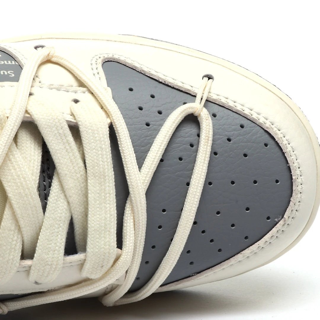 Low-Top Casual Shoes Ivory Silver - Gallery Image 9 - Detailed View