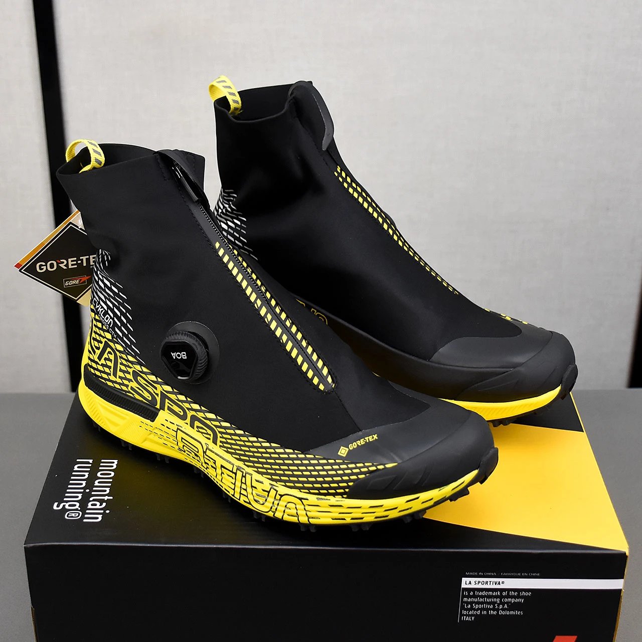 La Sportiva Equilibrium ST GTX Yellow - Gallery Image 9 - Detailed View