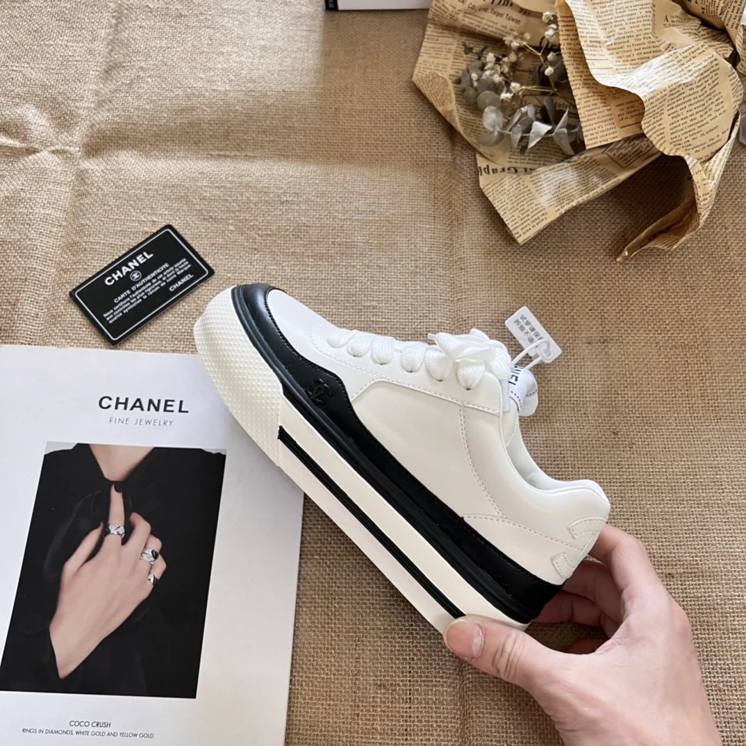 Chanel Panda Low-top Sneakers Multicolor - Gallery Image 2 - Detailed View