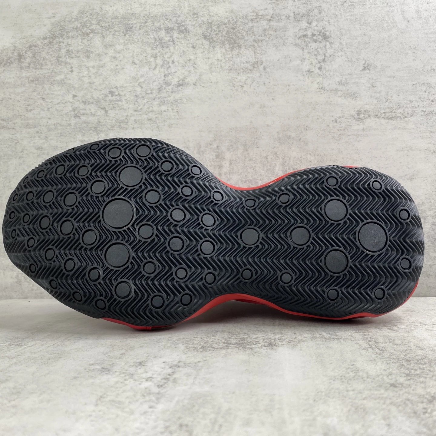 Retro Basketball Zip Sneakers Glossy Crimson Red - Gallery Image 8 - Detailed View