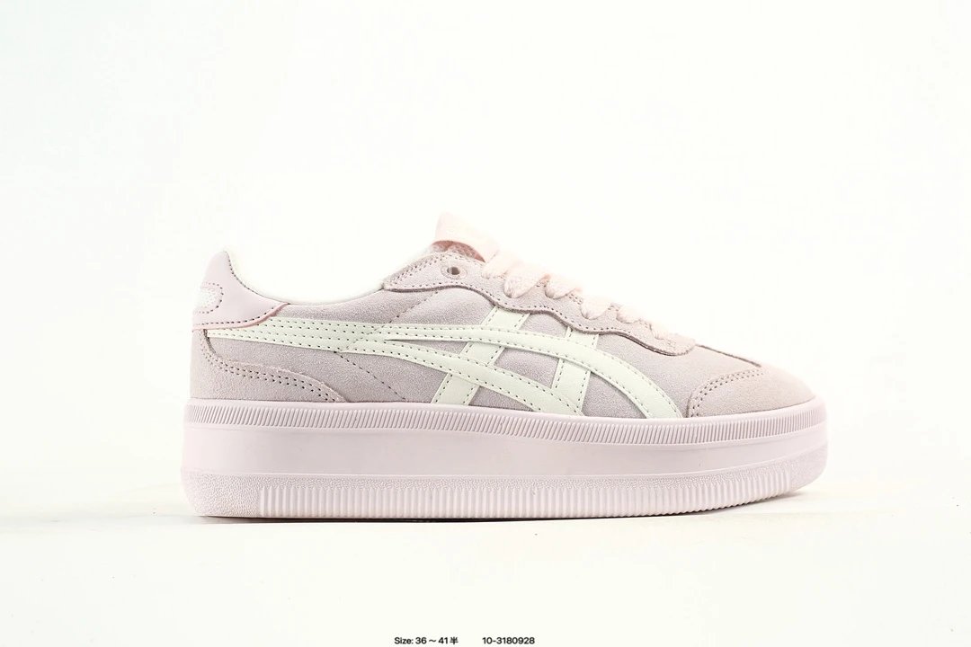 Retro Suede Low Top Sneakers with T-Toe Design Black Ivory - Gallery Image 3 - Detailed View