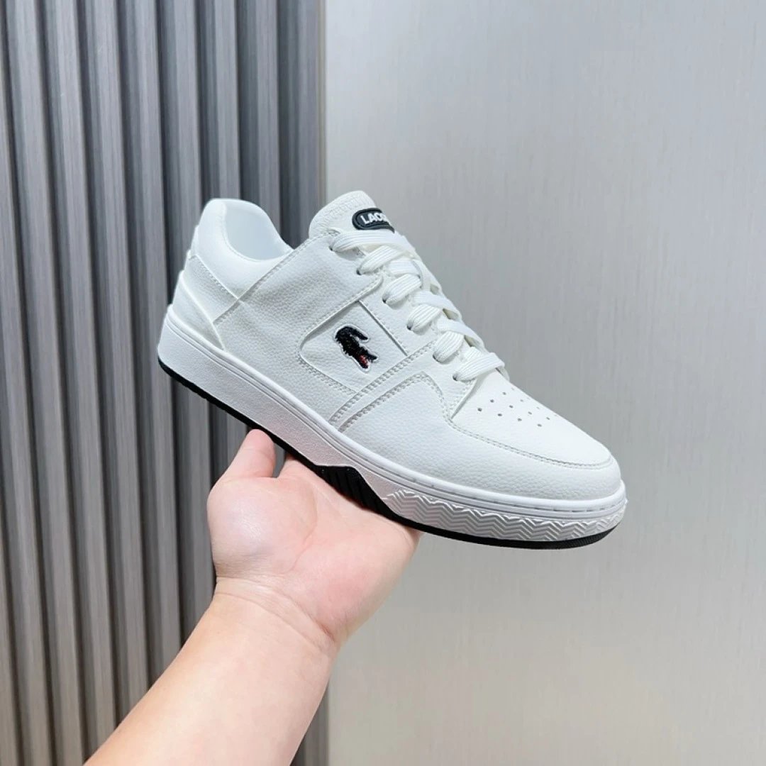 Lacoste Classic White Sneakers - Gallery Image 1 - Detailed View