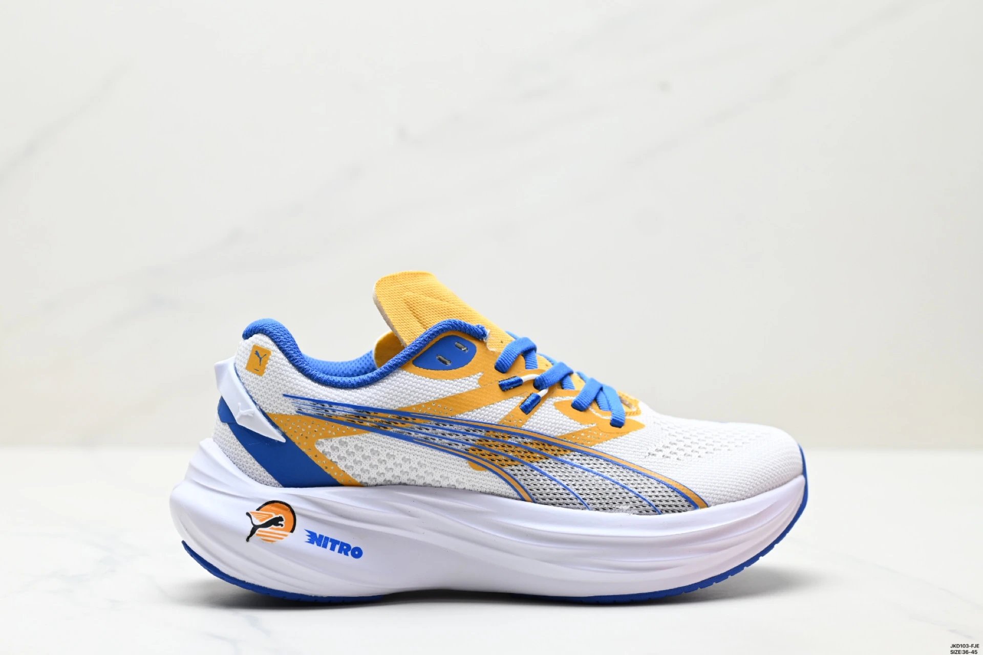 PUMA Deviate Nitro 3 Multi-Color Sneakers - Gallery Image 7 - Detailed View