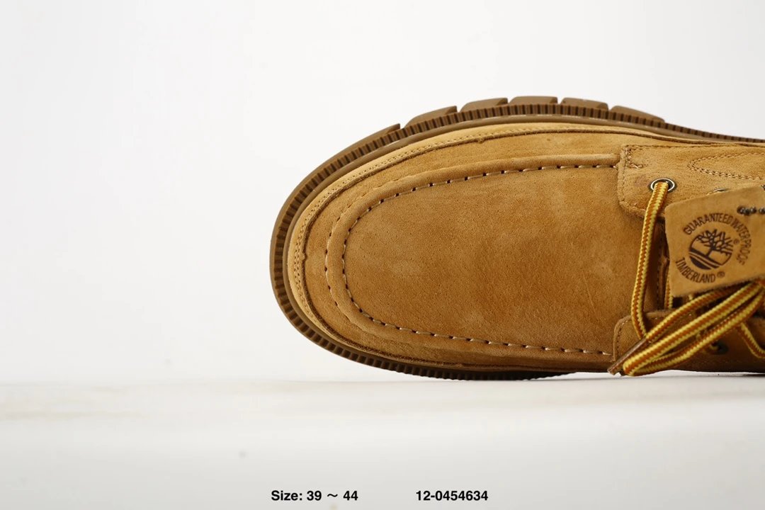 Suede Platform Loafers Amber - Gallery Image 5 - Detailed View