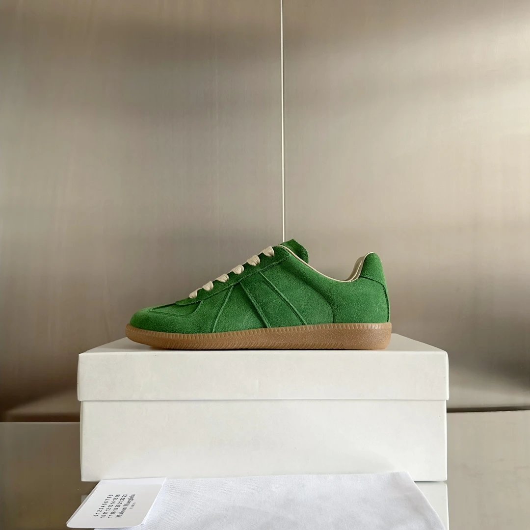 Maison Margiela MM6 German Trainers Green - High Quality Product Image - Cnfans