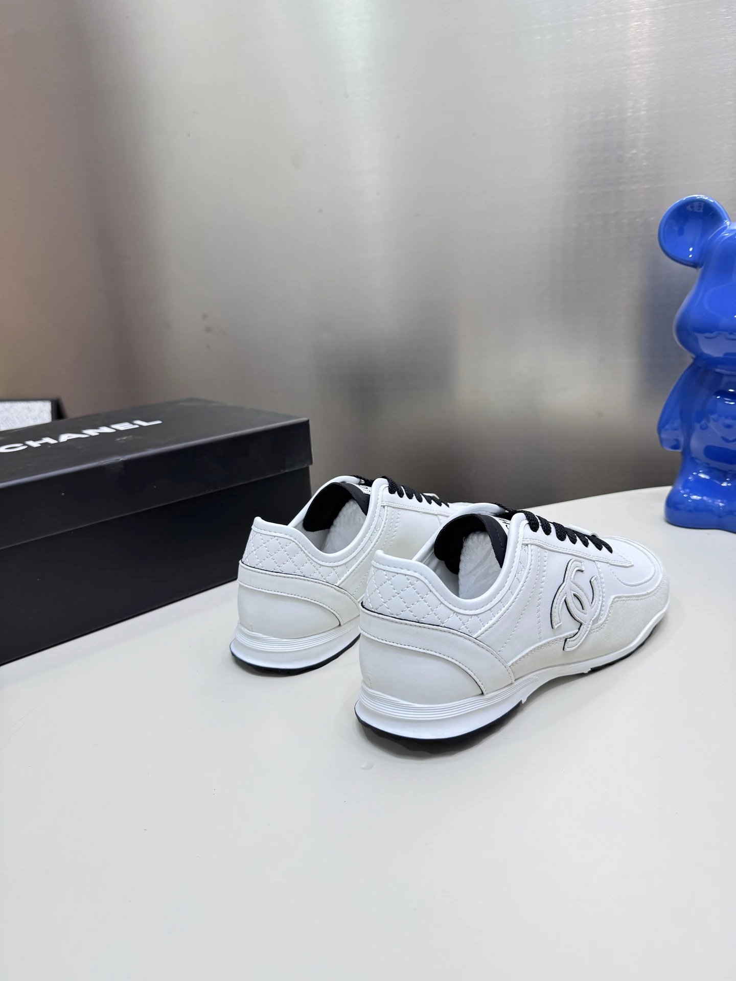 Chanel Panda Platform Sneakers Multicolor - Gallery Image 8 - Detailed View