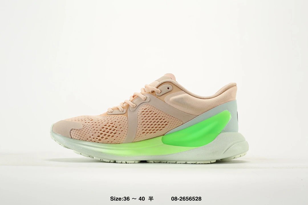 Lululemon Blissfeel Sneakers Pink Green - Gallery Image 3 - Detailed View
