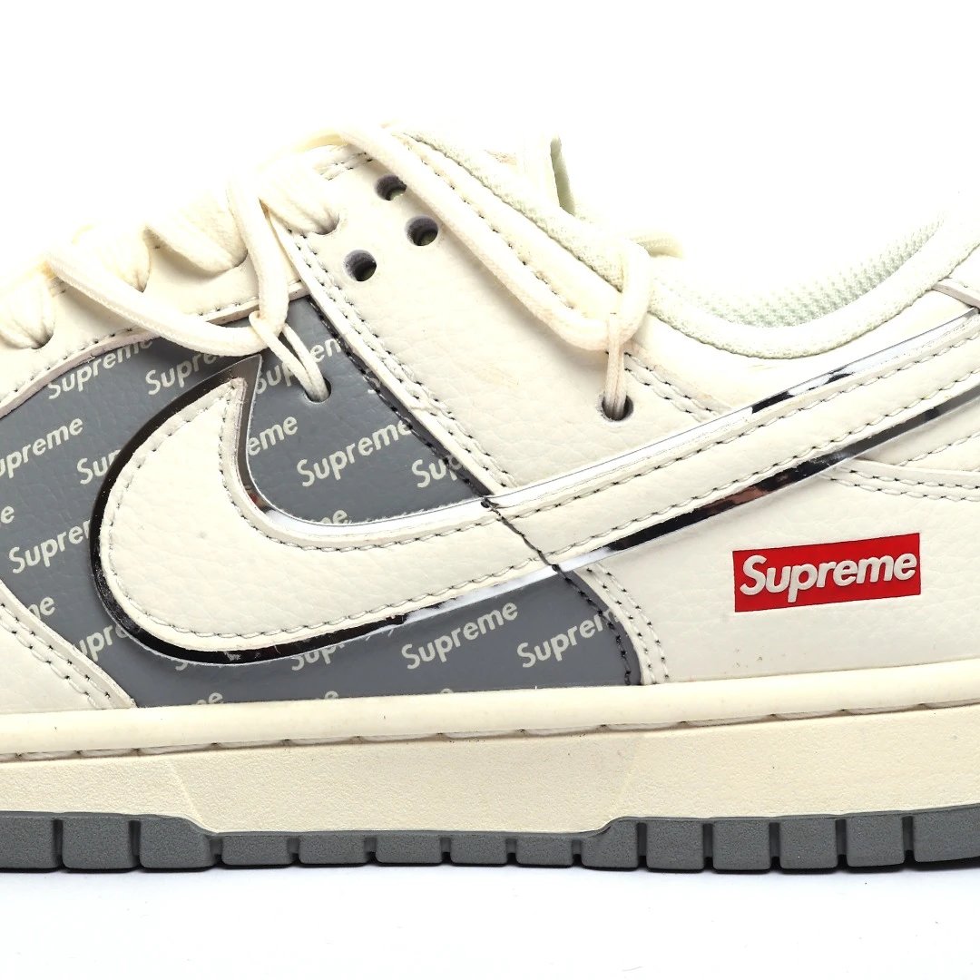 Low-Top Casual Shoes Ivory Silver - Gallery Image 8 - Detailed View