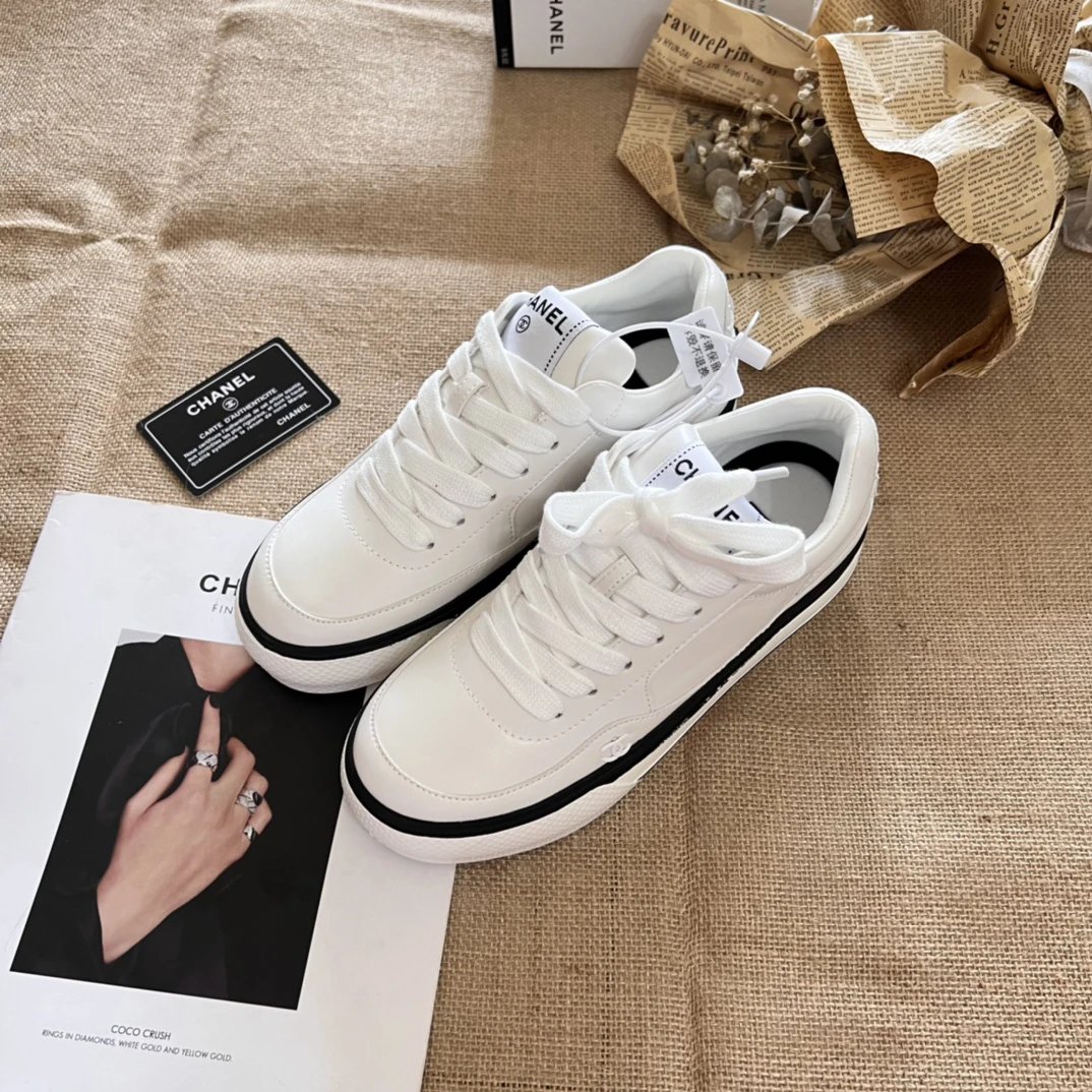 Chanel Panda Sneakers 2024 White - Gallery Image 1 - Detailed View