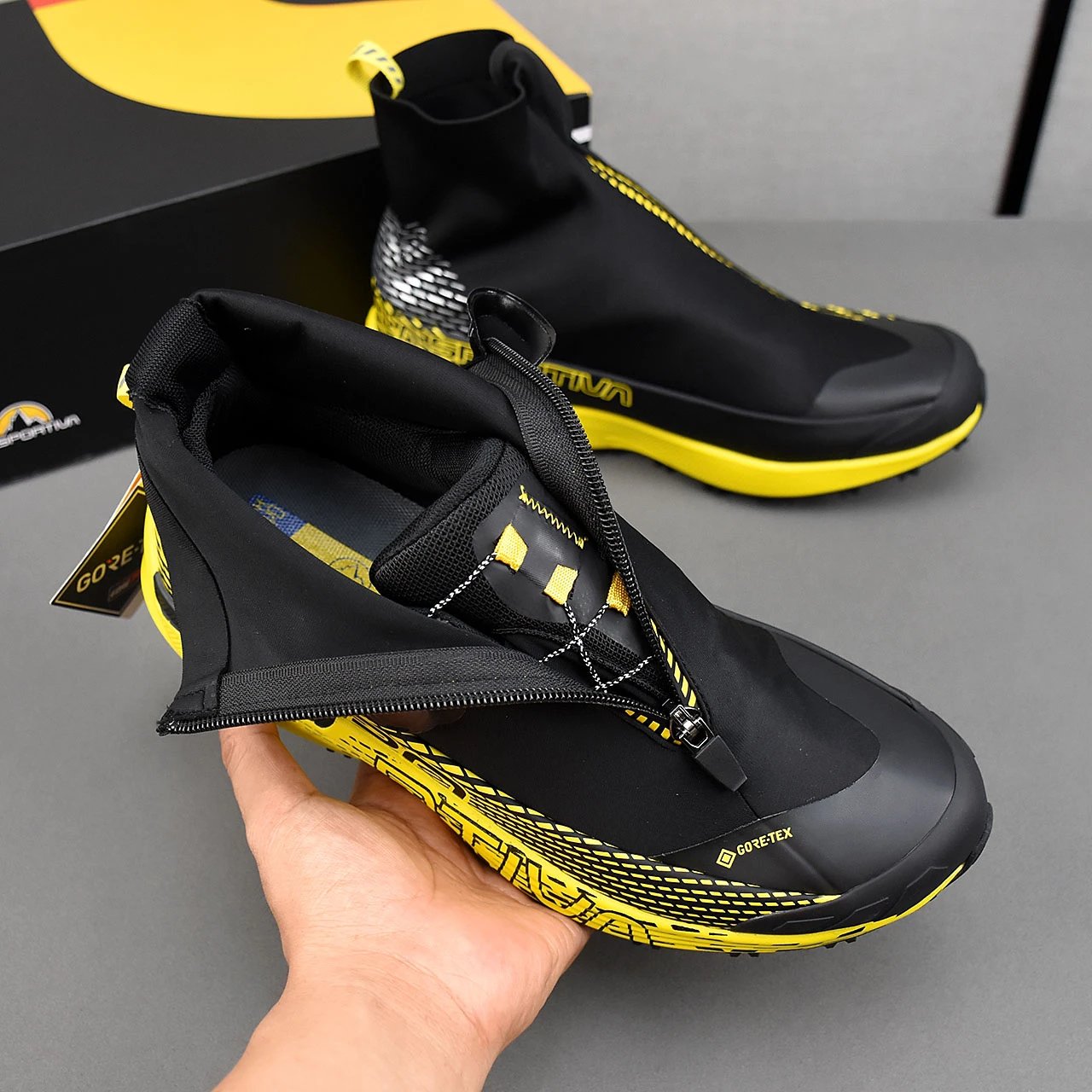 La Sportiva Equilibrium ST GTX Yellow - Gallery Image 7 - Detailed View